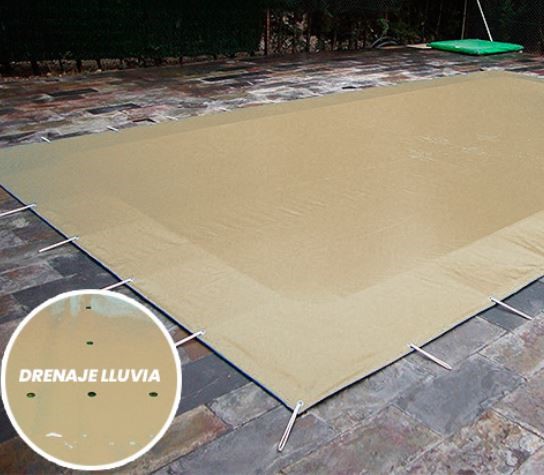 Cobertor de invierno opaco estandar Acuale para piscinas  Cobertor de invierno opaco estandar Acuale para piscinas