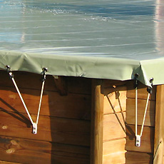 Cobertor de seguridad para piscina de madera SAFETY WOOD Cobertor de seguridad para piscina de madera SAFETY WOOD