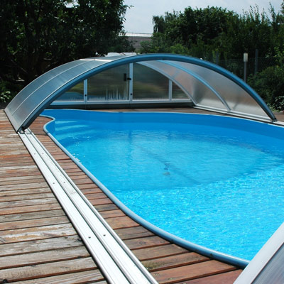Cubierta para piscina IDEALCOVER KLASSIK A Cubierta para piscina IDEALCOVER KLASSIK A