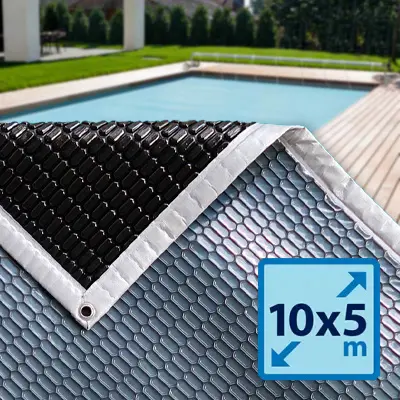 Cubierta de burbujas alveolares 10x5m azul / gris opaco Cubierta de burbujas alveolares 10x5m azul / gris opaco