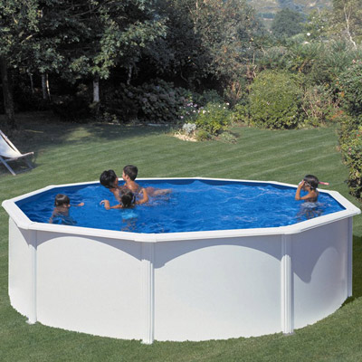 Piscina elevada acero GRE FIDJI Piscina elevada acero GRE FIDJI