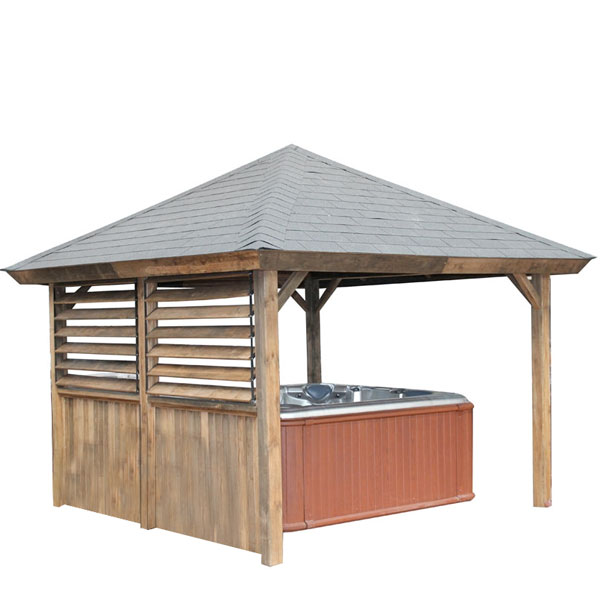 Gazebo Rustic Piramid Roof Gazebo Rustic Piramid Roof