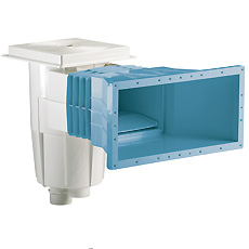 Skimmer Astral Estandar, color azul, boca ancha 15 litros Skimmer Astral Estandar, color azul, boca ancha 15 litros