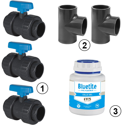 Contenido del kit by pass Contenido del kit by pass