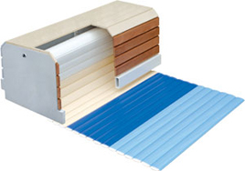 Cajón de protección de la persiana ABRIBLUE Banc Classic  Cajón de protección de la persiana ABRIBLUE Banc Classic