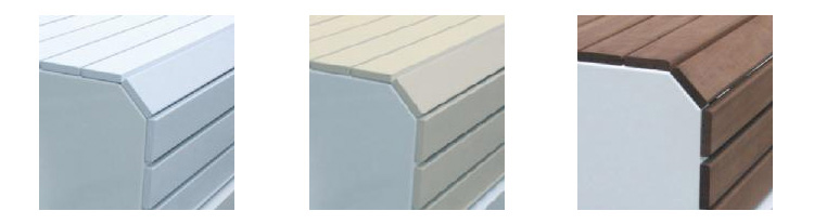 Colores disponibles para el revestimiento del cajón de la persiana ABRIBLUE  Colores disponibles para el revestimiento del cajón de la persiana ABRIBLUE