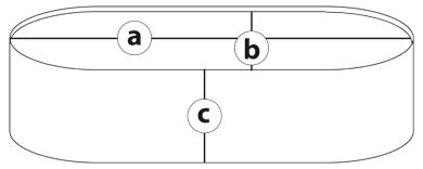 Dimensiones piscinas ovaladas azuro  Dimensiones piscinas ovaladas azuro