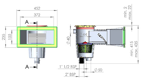 Skimmer hormigon Skimmer hormigon