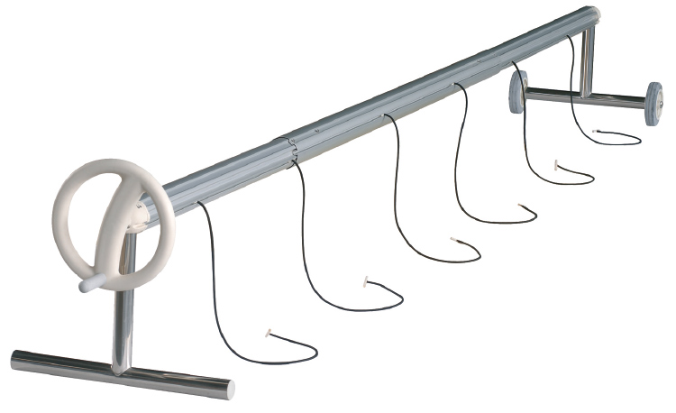 SOFT : enrollador telescópico para mantas isotérmicas de piscina SOFT : enrollador telescópico para mantas isotérmicas de piscina