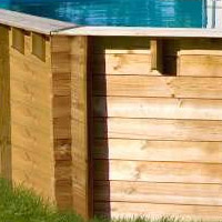 Estructura piscinas madera sunbay Estructura piscinas madera sunbay