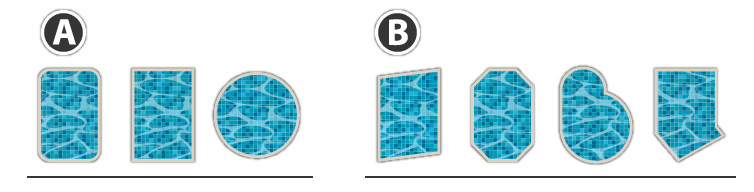 Formas de piscinas para manta de verano Formas de piscinas para manta de verano
