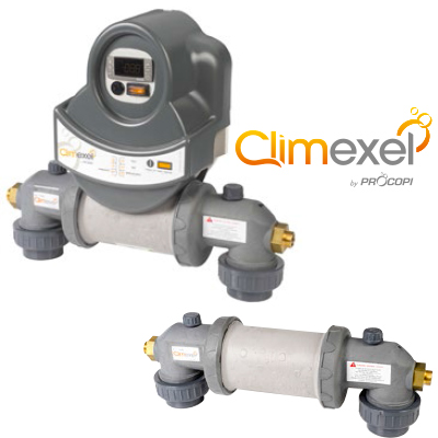 Intercambiador térmico Titanio CLIMEXEL