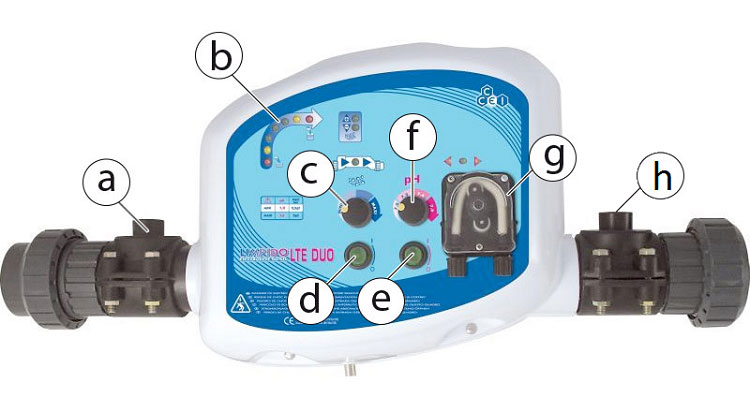 Combinado electrolisis y regulador de pH Limpido LTE Duo Combinado electrolisis y regulador de pH Limpido LTE Duo