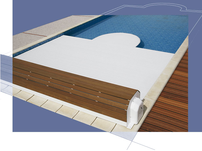 Persiana elevada para piscina ECA CAPCIR Eco Persiana elevada para piscina ECA CAPCIR Eco