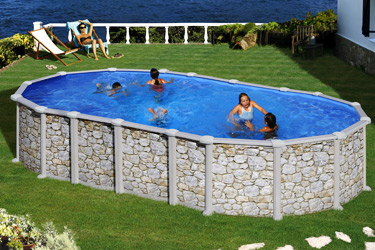 Piscina ovalada Mykonos Piscina ovalada Mykonos