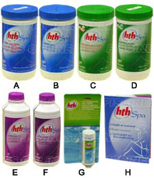 Productos de tratamiento del spa Productos de tratamiento del spa