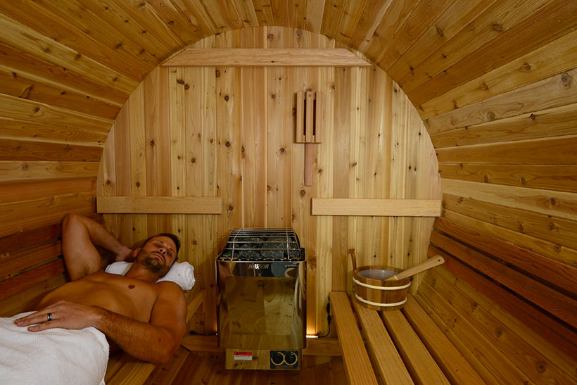 Relajación sauna interior  Relajación sauna interior