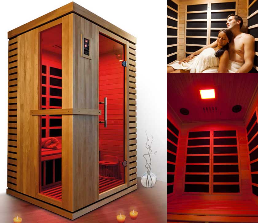Sauna montana 2 plazas foto  Sauna montana 2 plazas foto