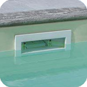Skimmer de boca grande accesorio piscina de madera GARDIPOOL Skimmer de boca grande accesorio piscina de madera GARDIPOOL