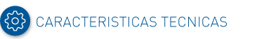 Características técnicas  Características técnicas