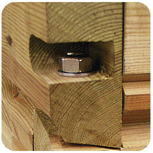 Varilla roscada piscina de madera GARDIPOOL Varilla roscada piscina de madera GARDIPOOL